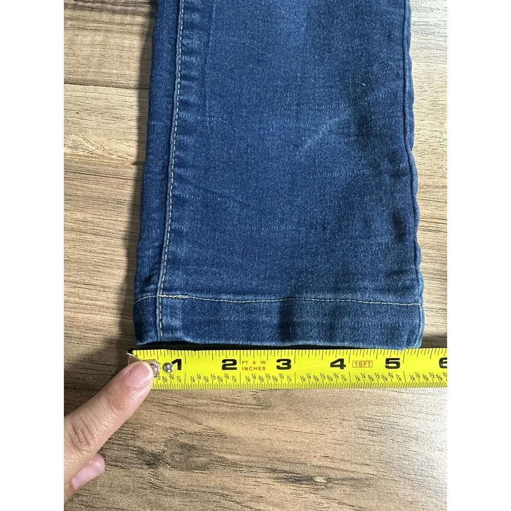 LEE Girls Slip On Jeans Size Large (14/16) Dark‎ Blue